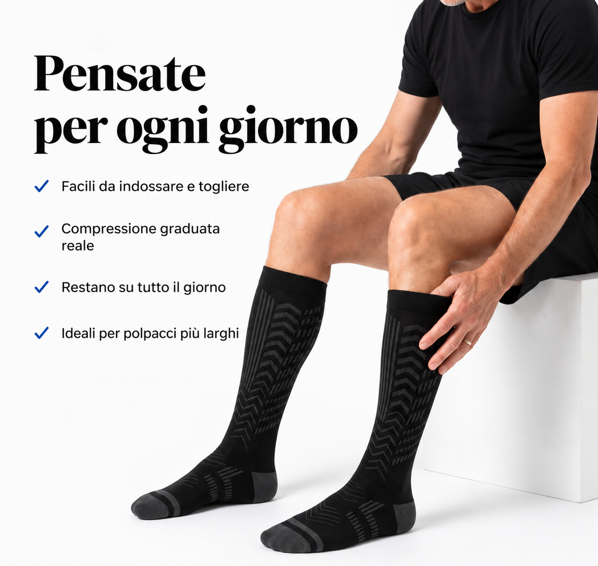 C-FIT™ — GAMBE LEGGERE TUTTO IL GIORNO. PASSO PIÙ SICURO.