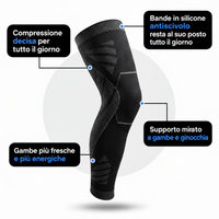 M-FIT™ — SOSTEGNO PER GAMBE E GINOCCHIA. TI MUOVI PIÙ LIBERO.