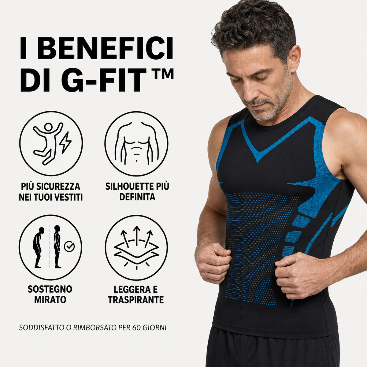 G-Fit™- ADDOME PIÙ PIATTO. PIÙ SICUREZZA IN TE.