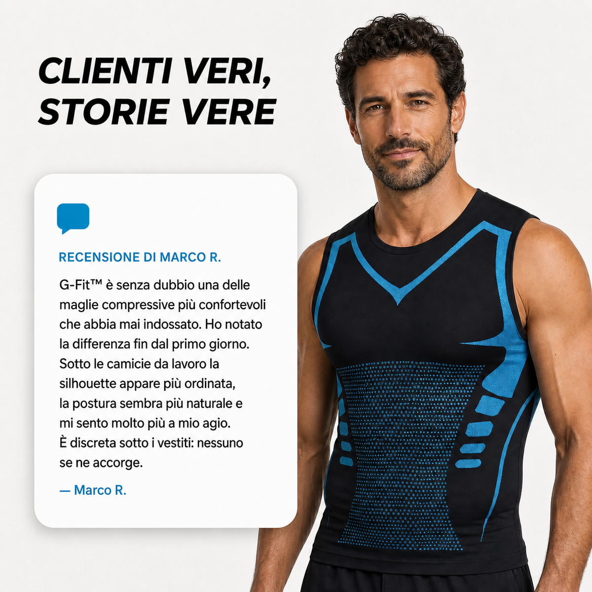 G-Fit™- ADDOME PIÙ PIATTO. PIÙ SICUREZZA IN TE.